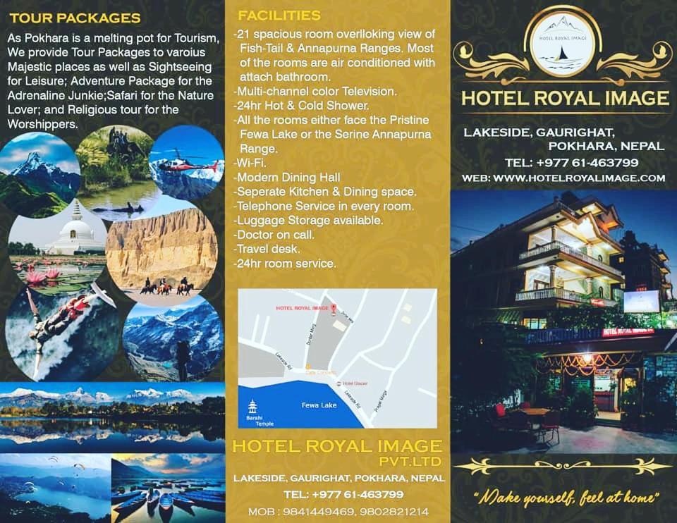 Hotel Royal Image Покхара Экстерьер фото